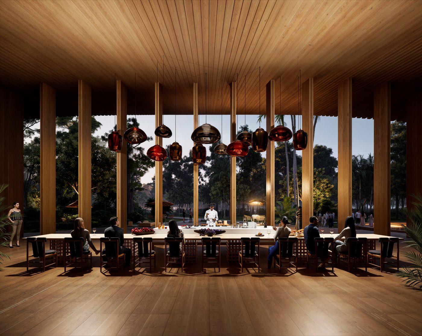 Hospitality interior